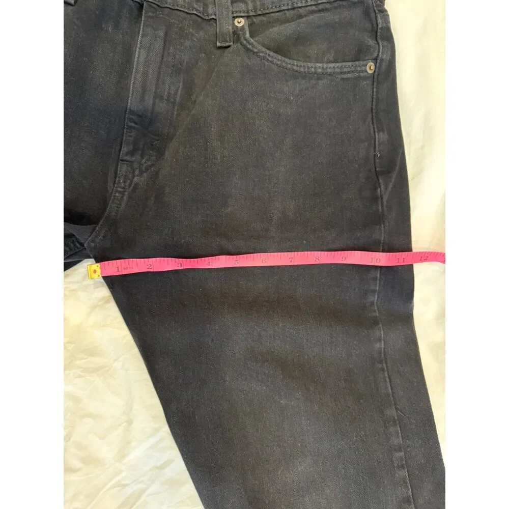Vintage Y2K Levi's 512 Slim Tapered Black Jeans 34.5